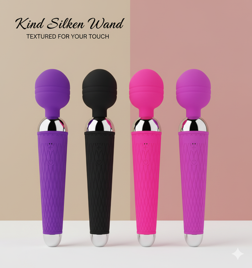 The Silken Grip Wand: All-Over Sensory Pleasure