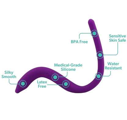 Pelvic Therapy Massage Wand with Gentle Vibration - For Pelvic Floor Strength, Deep Relaxation & Intimate Well-Being